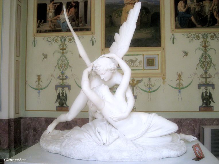 Psyche Revived by Cupid's Kiss Hermitage Museum
