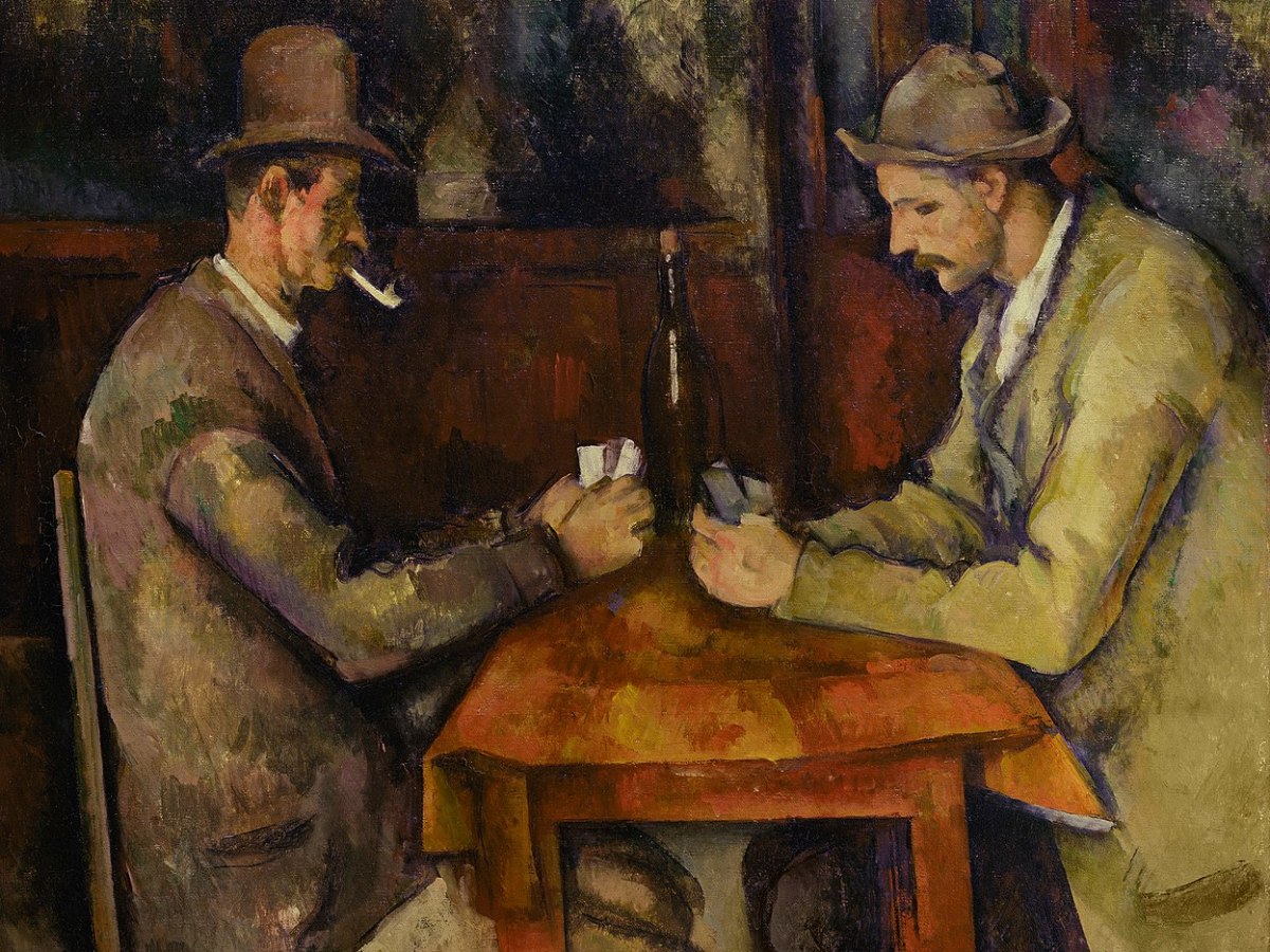 The Card Players by Paul Cézanne