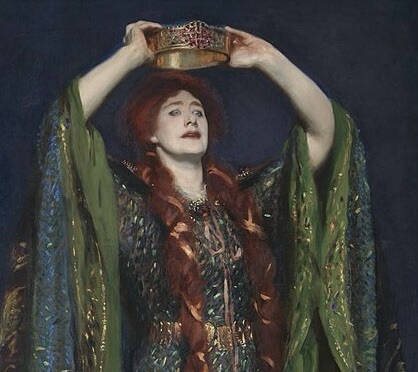 Ellen Terry as Lady Macbeth by John Singer Sargent